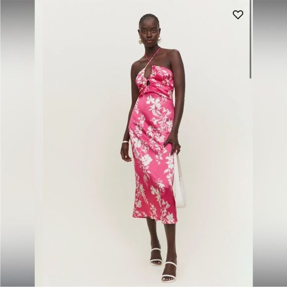 Reformation Dresses & Skirts - Reformation Antoni Silk Dress - Hothouse size 4 NWT